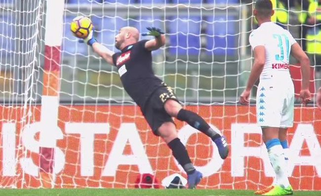 Roma-Napoli, i tifosi: Ma quanto è forte Rog? In porta San Pepe! Che goduria