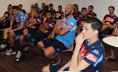 FOTOGALLERY - Iniziata la nuova stagione. Il saluto di De Laurentiis e la gioia di Reina!