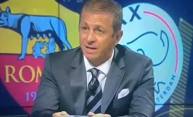 Roma in semifinale, Rizzitelli perde la calma: il suo commento gela lo studio