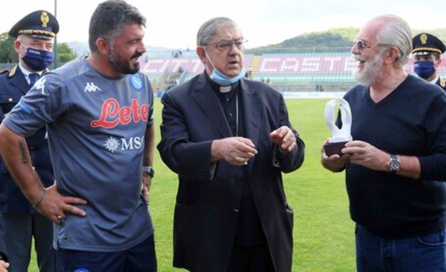 Cardinale Sepe: Ho avuto un colloquio con Gattuso. So che De Laurentiis ha preso contatti con...