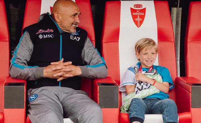 Il piccolo Daniele: Ringrazio Spalletti, ho la maglia di Osimhen. Di Lorenzo mi ha detto che...