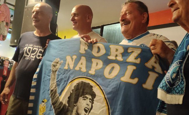 Festa di fine anno per il Napoli Club Ostia: successo azzurro. Starace infiamma il pubblico