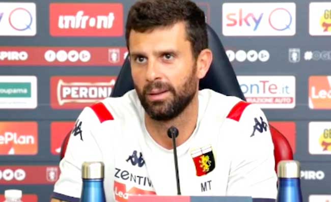 Genoa, Thiago Motta: Vedo un Napoli compatto, Ancelotti � fantastico. Romero sta bene