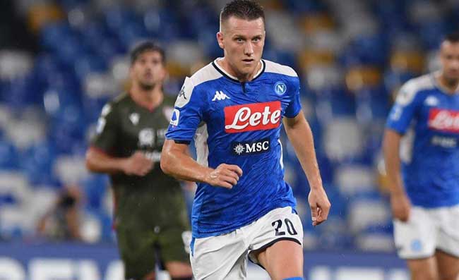 Zielinski: Stiamo crescendo. Guidolin lo incalza: Devi fare 10 gol all'anno. Il polacco risponde