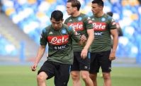 Napoli, allenamento di rifinitura al San Paolo. Decisione di Gattuso su Lozano