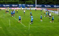 Dimaro, inizia il quinto giorno. Alisson Santos assente, out anche Spinazzola