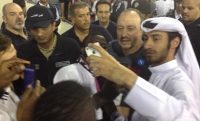 FOTOGALLERY - Doha, tifosi arabi pazzi per il Napoli. Selfie di uno sceicco con Benitez!