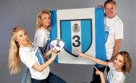 La famiglia reale dei Borbone festeggia lo Scudetto del Napoli