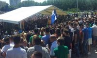 Funerali Ciro, oltre 20mila persone presenti a Scampia. De Laurentiis commosso: La sera del 3 maggio � morto il calcio italiano