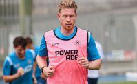 De Bruyne show a Castel di Sangro: gol in partitella e summit tattico con Allegri