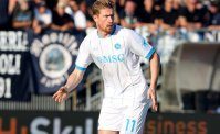 De Bruyne sbaglia rigore contro il Venezia, la reazione di Allegri in panchina