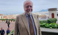 De Laurentiis all'Universit&agrave; Suor Orsola. Blitz del presidente prima di Napoli-Bodo