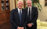 De Laurentiis a Palazzo Chigi, il Foglio ipotizza candidatura alla successione di De Luca