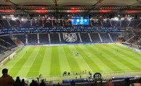 Eintracht-Napoli: al Deutsche Bank Park indovinano il risultato, ma al contrario (FOTO)