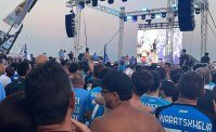Terremoto e caldo torrido. Alcuni tifosi del Napoli preoccupati: Sospendete la festa del Centenario