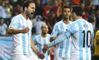 Higuain: Felice per l'ovazione dei tifosi. Che orgoglio giocare con Messi
