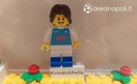 Kvaratskhelia-mania, la Lego gli dedica un omino