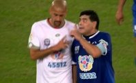 Maradona-Veron, che scintille a fine primo tempo! Diego furioso, ecco il motivo
