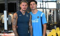 Inizia la stagione del Napoli, nel primo gruppo Vergara, Lindstrom e Lucca