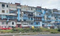 Anche il Rione Traiano � tutto azzurro, si respira un entusiasmo incredibile