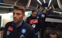 Il Napoli � arrivato a Firenze, entusiasmo a Santa Maria Novella! I tifosi: Devi vincere