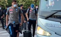 Nubifragio a Napoli, il pullman azzurro si dirige verso lo stadio (VIDEO ESCLUSIVO)