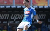 FOTO - Abidal ospite d'eccezione in Lecce-Napoli. Il francese ha messo gli occhi su Fabian e un altro big