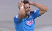 Napoli-Rangers, il primo gol di Simeone visto dagli spalti. Conclusione al fulmicotone (VIDEO)