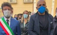 Spalletti, che sorpresa ad Acerra: inaugura il nuovo campo di calcio (FOTO)