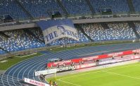 Napoli-Inter, tifosi virtuali allo stadio! Rrahmani inquadra il maxischermo (VIDEO)