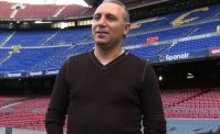 FOTO - Sorpresa a Castel Volturno, spunta il grande Stoichkov per intervistare Ancelotti