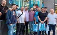 Tifosi georgiani a La Mania del Calcio: Siamo pazzi del Napoli e di Kvara