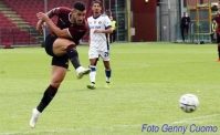 FOTO - Salernitana-Reggiana, partita fantasma. Uno striscione: Non lasciate morire il calcio