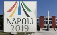 FOTO - Universiadi 2019: quasi pronto lo splendido murales di Jorit per Carmelo Imbriani!