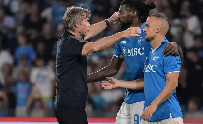 Il Napoli pareggia, McTominay scuote la testa sconsolato: interviene Oriali