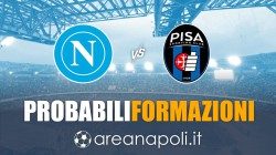 Napoli-Pisa, probabili formazioni: quanti ballottaggi