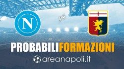 Napoli-Genoa, probabili formazioni: fuori un big e ritorno al passato