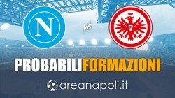 Napoli-Eintracht probabili formazioni, le scelte di Conte
