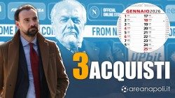 Napoli stupendo, tre acquisti a gennaio. Dico s a un clamoroso ritorno