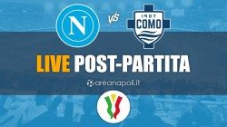 Napoli-Como, segui il post partita di AreaNapoli.it: attiva la notifica