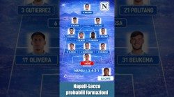 Napoli-Lecce, probabili formazioni: chi gioca tra McTominay e Anguissa