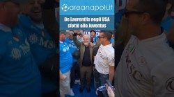 De Laurentiis a Los Angeles, sfott� alla Juventus