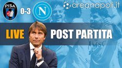 Pisa-Napoli: 0-3, il post-partita. Champions conquistata, ma Conte verso l'addio?