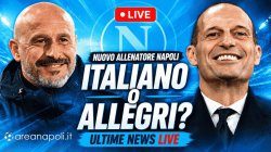 Nuovo allenatore Napoli, Italiano o Allegri: le ultime news