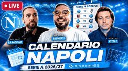 Calendario Napoli Serie A 2026-2027: le partite. C'� un trittico terribile