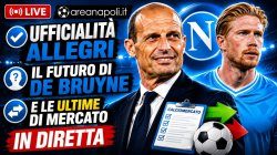 Ufficialit� Allegri, futuro De Bruyne ed ultime di mercato