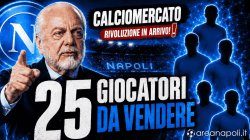 I 25 giocatori che il Napoli deve vendere