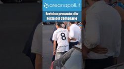 Ferlaino alla Festa del Centenario dei tifosi del Napoli