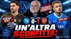 Napoli-Arsenal: 0-1, altra sconfitta. Infortunio Meret, caso Lang e cori contro ADL