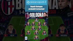Napoli-Bologna, probabili formazioni: le scelte di Allegri